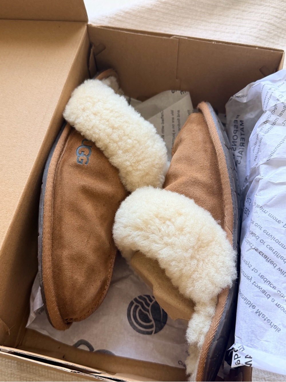 UGG Slippers Size 9